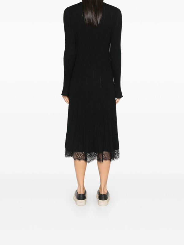 PAUL SMITH: Knielange Kleider online - Knielanges Kleid - Schwarz