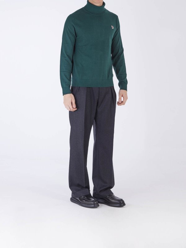 The Best Shops PS BY PAUL SMITH: Turtlenecks & Polo necks - Zebra turtleneck