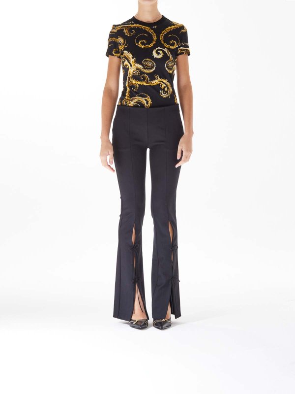Versace Jeans Couture: カジュアルトラウザー online - カジュアルパンツ - 黒