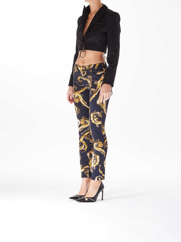 The Best Shops Versace Jeans Couture: Jeans Rectos - Vaqueros Rectos - Negro