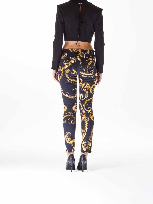 Vaqueros Rectos - Negro shop online: Versace Jeans Couture