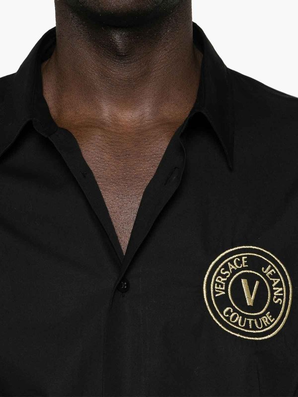 The Best Shops Versace Jeans Couture: camicie - Camicia V Emblem
