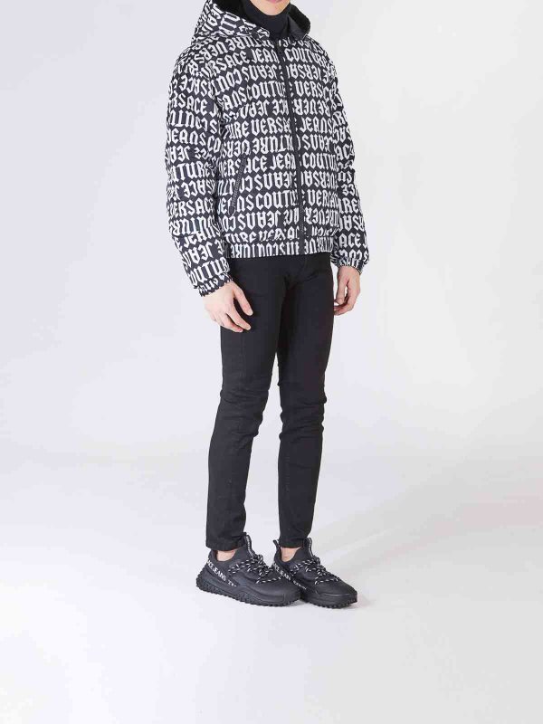 The Best Shops Versace Jeans Couture: casual jackets - Gothic Logo Jacket