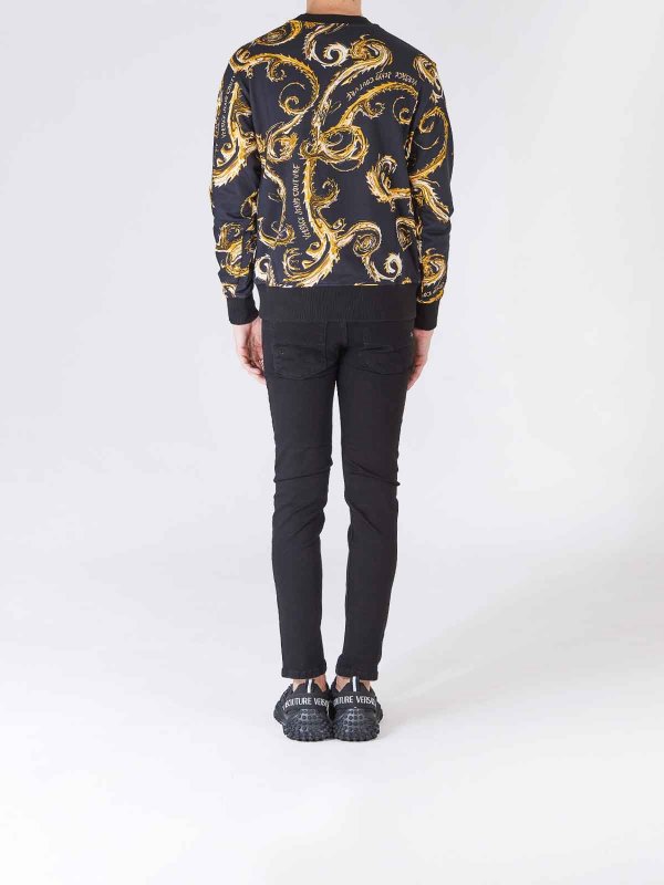 スウェットシャツ/セーター - 黒 shop online: Versace Jeans Couture