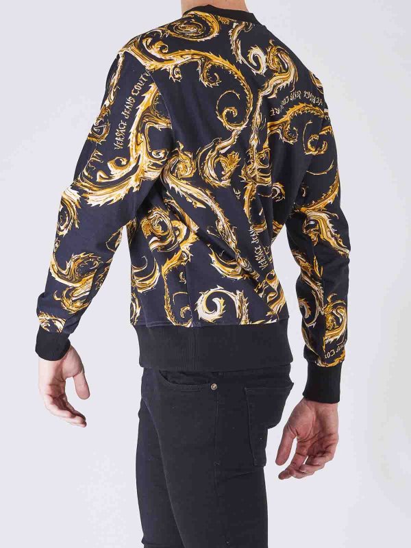 Versace Jeans Couture buy online スウェットシャツ/セーター - 黒