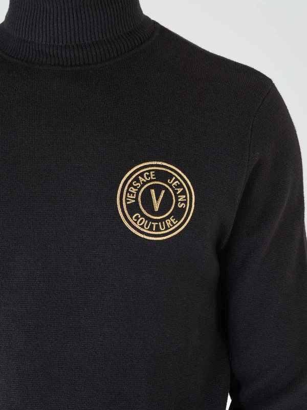 Versace Jeans Couture buy online Pull Col Roulé - Noir