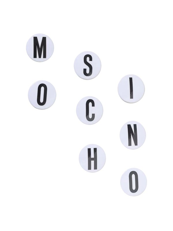 MOSCHINO: Broches - Broche - Blanco