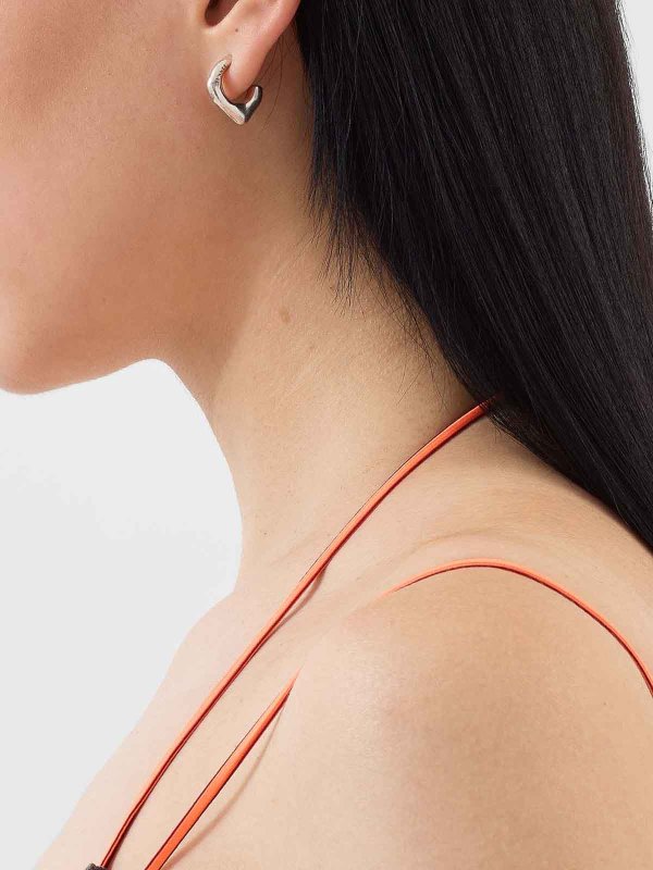 SUNNEI: Earrings online - Argento Metallized Earring