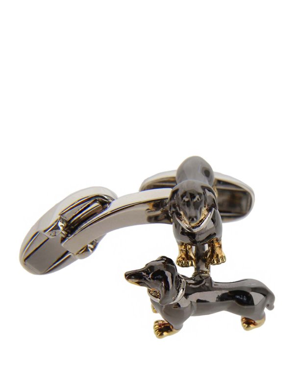 PAUL SMITH: Cufflinks online - Dachshund Twins