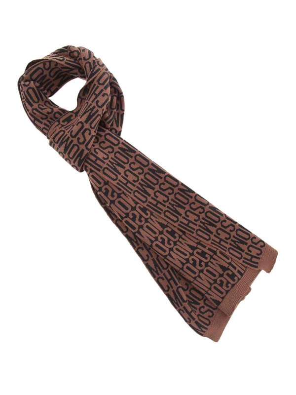 MOSCHINO: scarves online - Logo Scarf