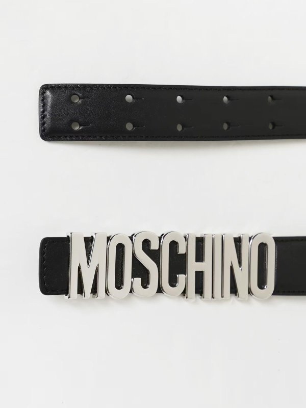 MOSCHINO: Cinturones online - Cinturón - Negro
