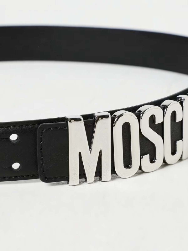 The Best Shops MOSCHINO: Cinturones - Cinturón - Negro