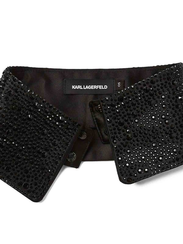 ネックレス/チョーカー - 黒 shop online: KARL LAGERFELD