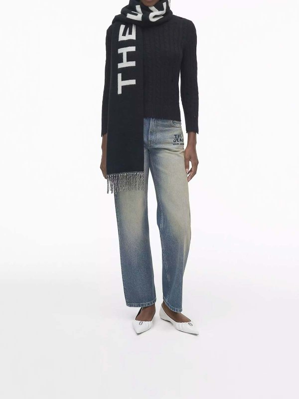 MARC JACOBS: Bufandas y pañuelos online - Bufanda - Negro