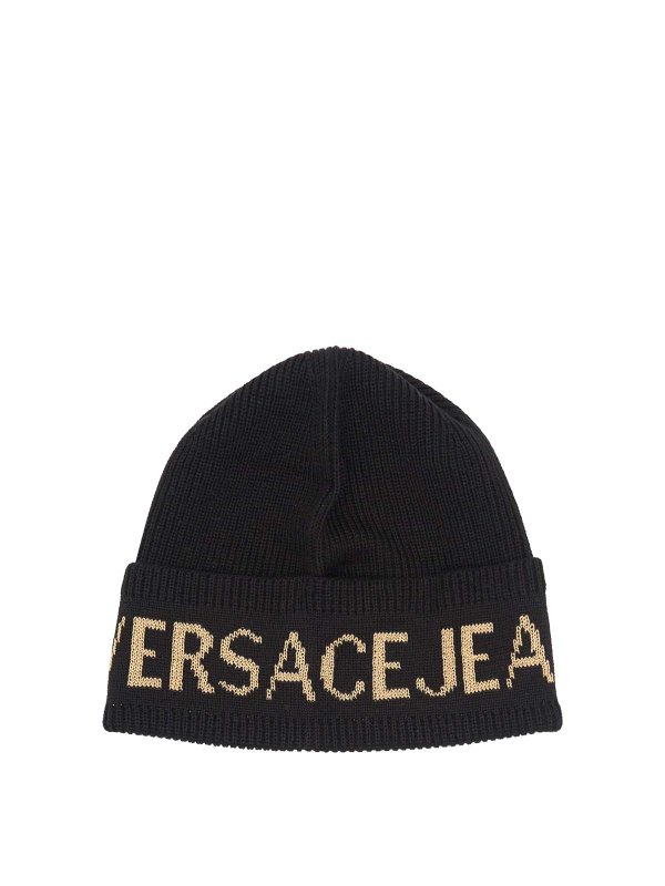 Versace Jeans Couture: Gorros - Gorro - Negro