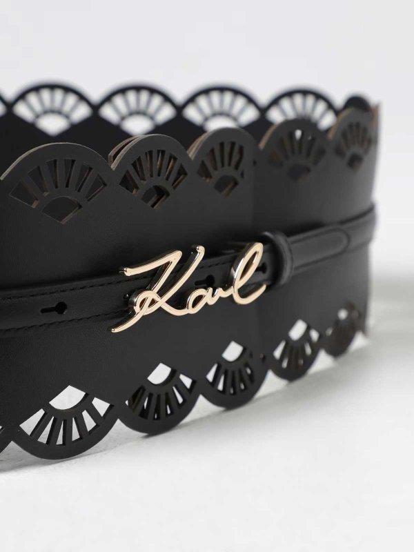 The Best Shops KARL LAGERFELD: ベルト - ベルト - 黒
