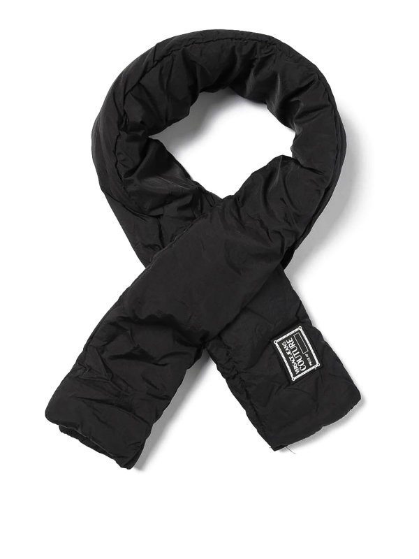 Versace Jeans Couture: Bufandas y pañuelos - Bufanda - Negro