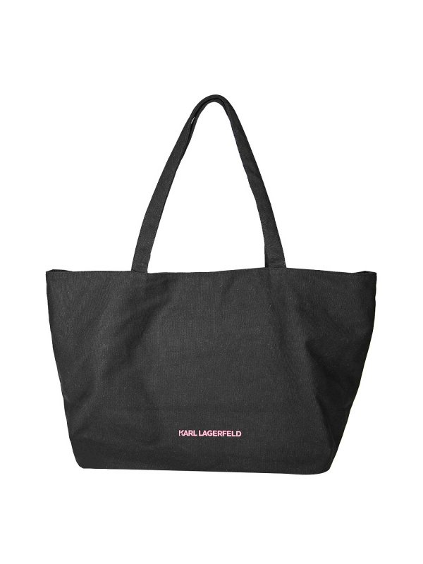 トートバッグ - 黒 shop online: KARL LAGERFELD