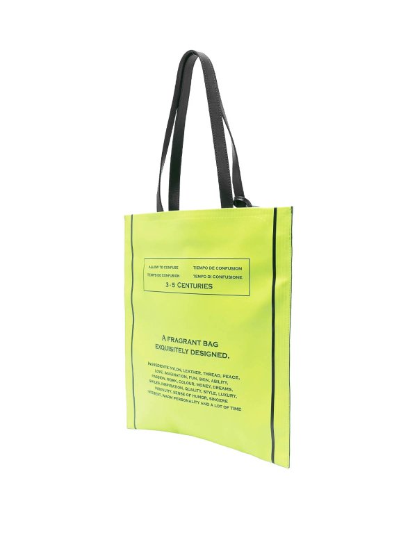 MOSCHINO: Sacs à main online - Sac Cabas - Vert