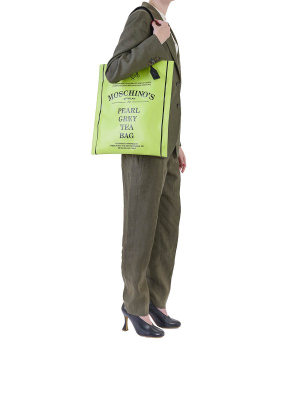 The Best Shops MOSCHINO: Sacs à main - Sac Cabas - Vert