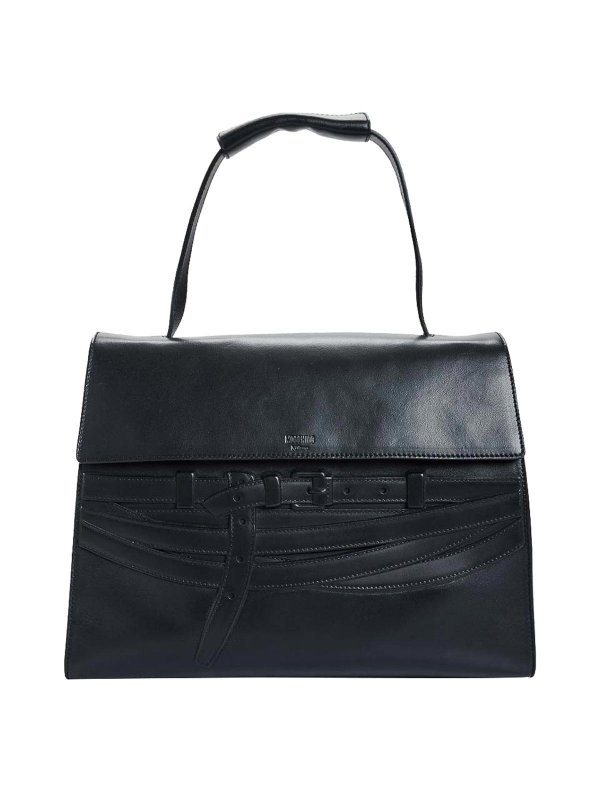 MOSCHINO: Handtaschen - Shopper - Schwarz