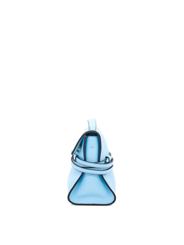 The Best Shops MOSCHINO: Handtaschen - Shopper - Hellblau