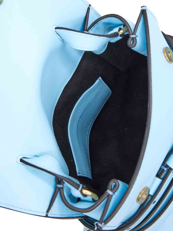 The Best Shops MOSCHINO: Shopper - Hellblau