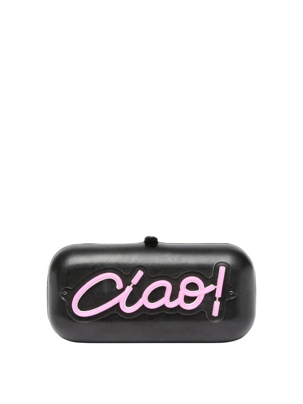 MOSCHINO: Clutch - Pochette - Noir