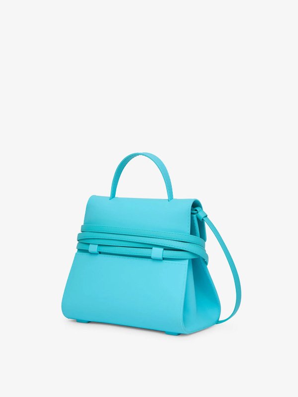 MOSCHINO: Sacs à main online - Sac Cabas - Bleu Clair