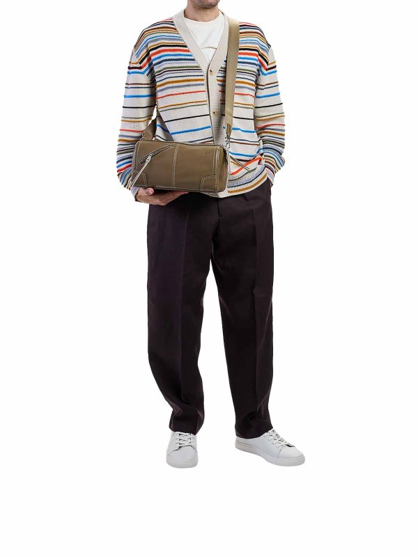 The Best Shops PAUL SMITH: bowling bags - Leather Bowling Bag