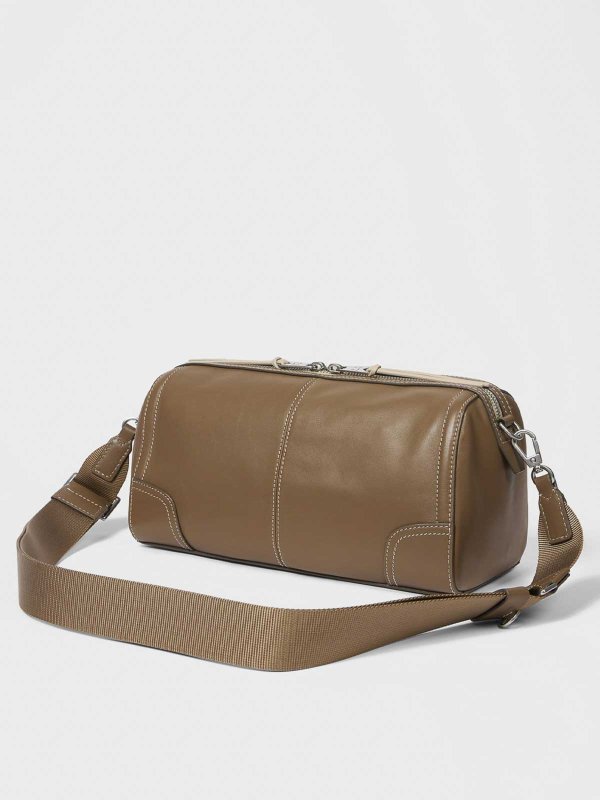 Leather Bowling Bag shop online: PAUL SMITH