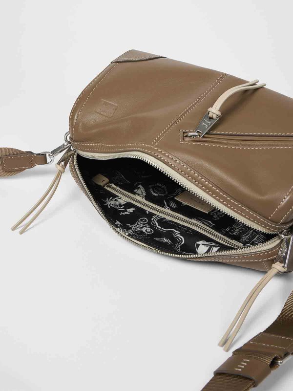 The Best Shops PAUL SMITH: Leather Bowling Bag