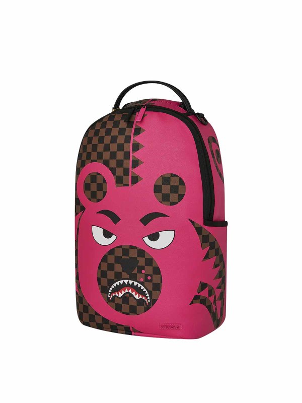 SPRAYGROUND: backpacks online - Pink Bear Shark Backpack
