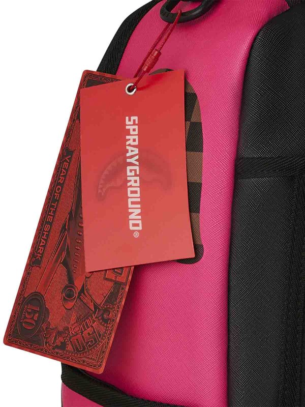 backpacks shop online Pink Bear Shark Backpack