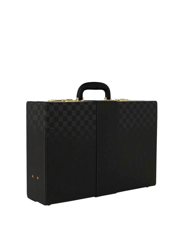 SPRAYGROUND: laptop bags & briefcases online - Spritz Black Briefcase