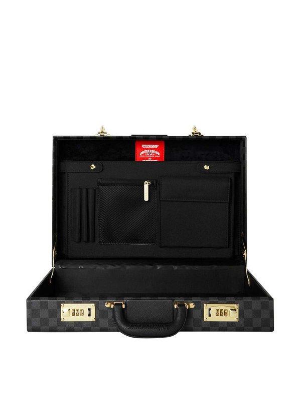 Spritz Black Briefcase shop online: SPRAYGROUND