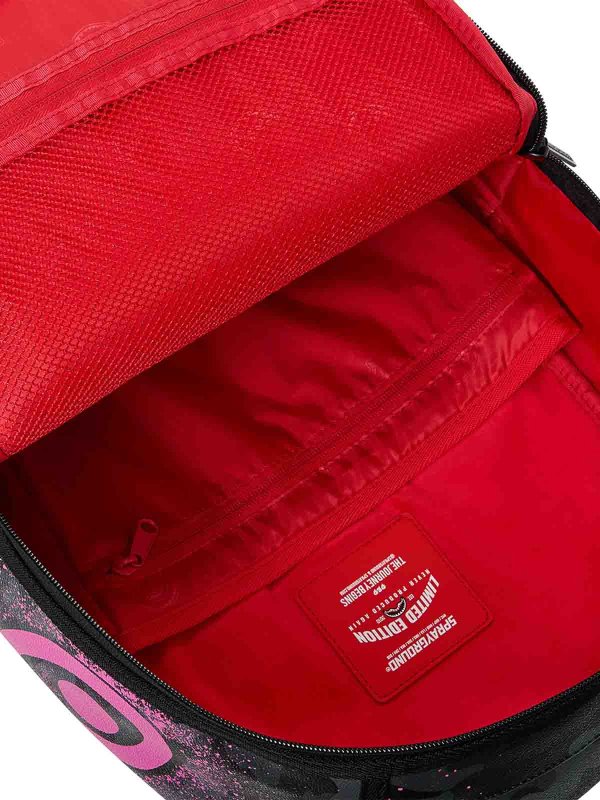 backpacks shop online Snoopy Pink Stencil Backpack
