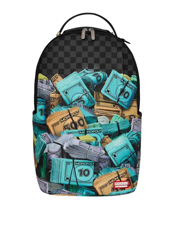 SPRAYGROUND: backpacks - Monopoly Money Stacks Backpack