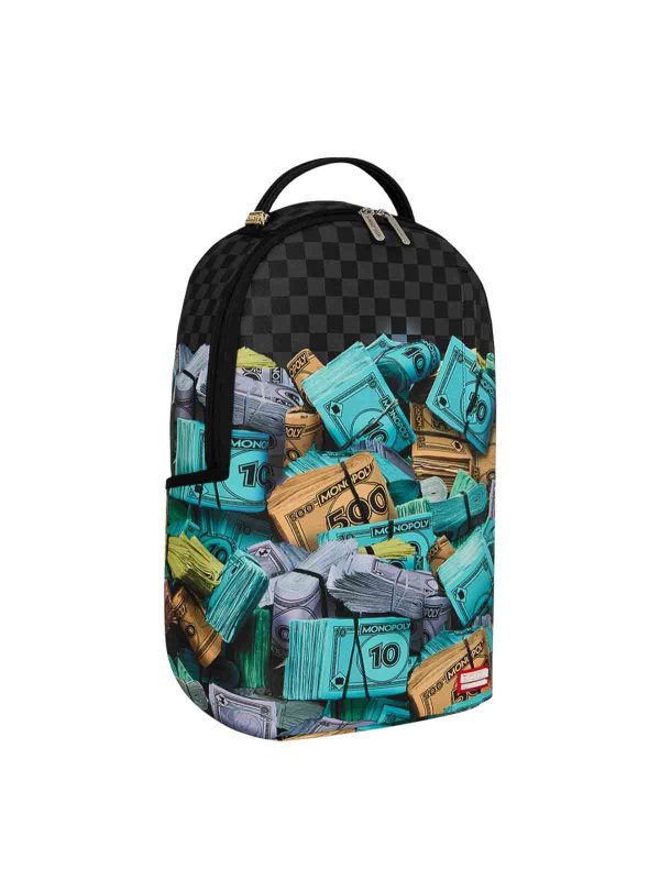 SPRAYGROUND: backpacks online - Monopoly Money Stacks Backpack