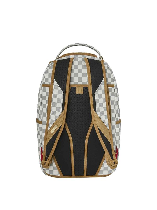 Graff Embossed Cream Check Backpack shop online: SPRAYGROUND