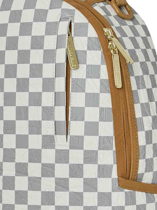 SPRAYGROUND buy online Graff Embossed Cream Check Backpack