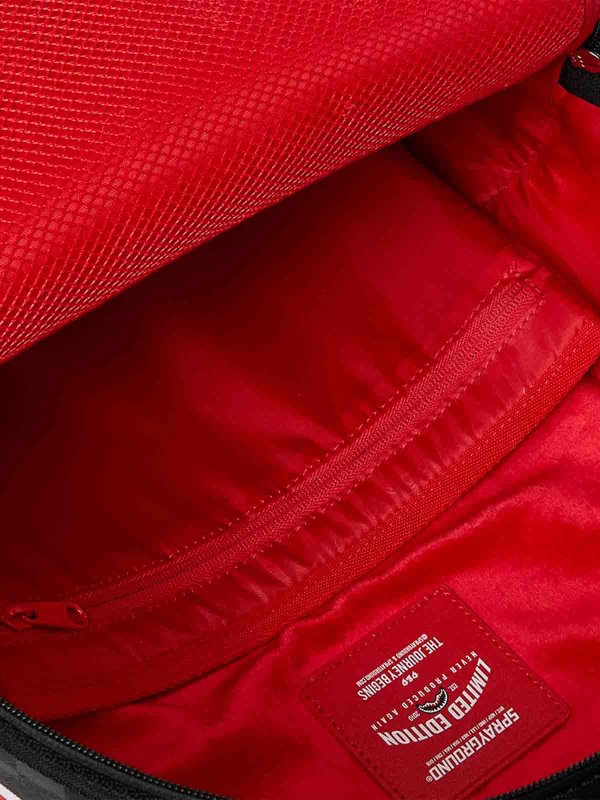 The Best Shops SPRAYGROUND: Silver Side Drip Backpack