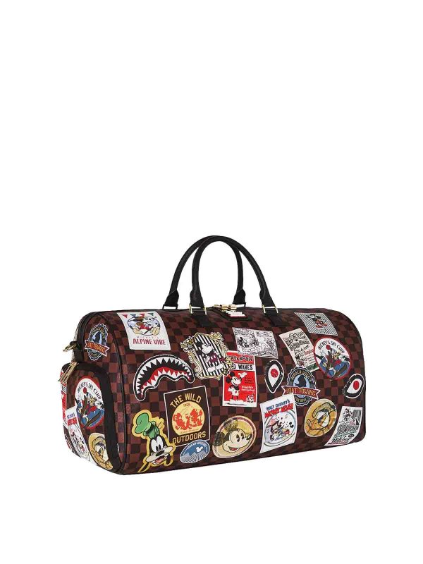SPRAYGROUND: Luggage & Travel bags online - Mickey Mouse Global Mogul Duffle