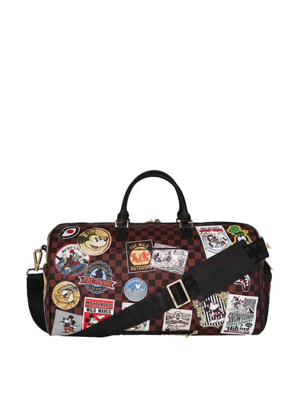 The Best Shops SPRAYGROUND: Luggage & Travel bags - Mickey Mouse Global Mogul Duffle