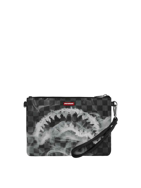 The Best Shops SPRAYGROUND: Clutch - Pochette - Gris