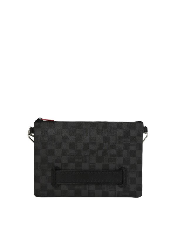 Scribble Shark Crossover Clutch shop online: SPRAYGROUND