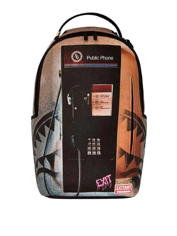 SPRAYGROUND: backpacks - Exit Pay Phone Backpack