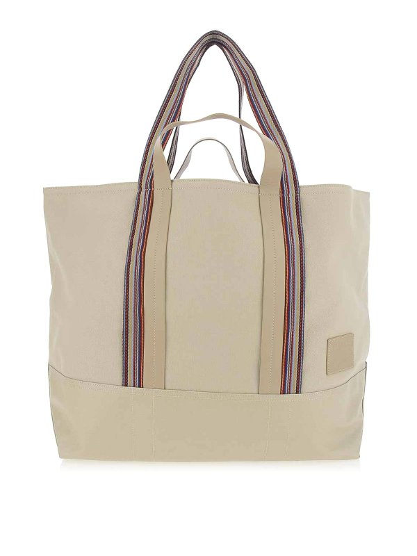 PAUL SMITH: トートバッグ - トートバッグ - ベージュ