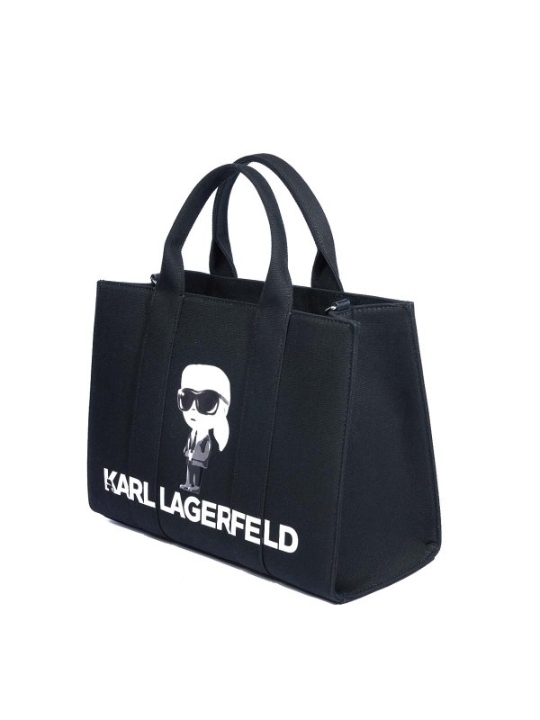 KARL LAGERFELD: トートバッグ online - トートバッグ - 黒