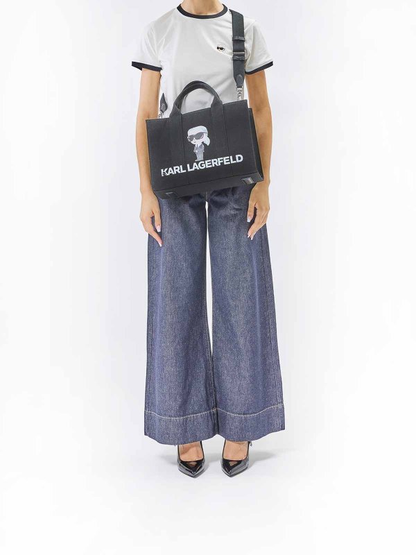 The Best Shops KARL LAGERFELD: トートバッグ - トートバッグ - 黒